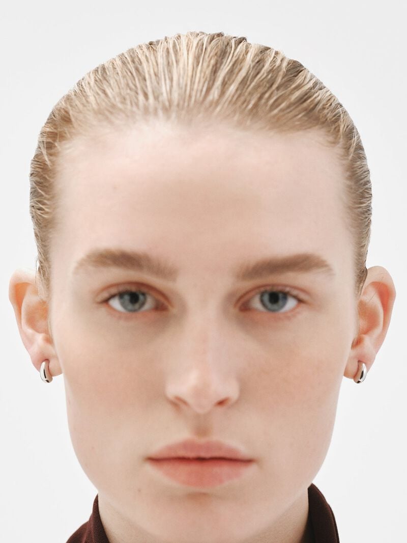 925 silver hoop earrings image number 1