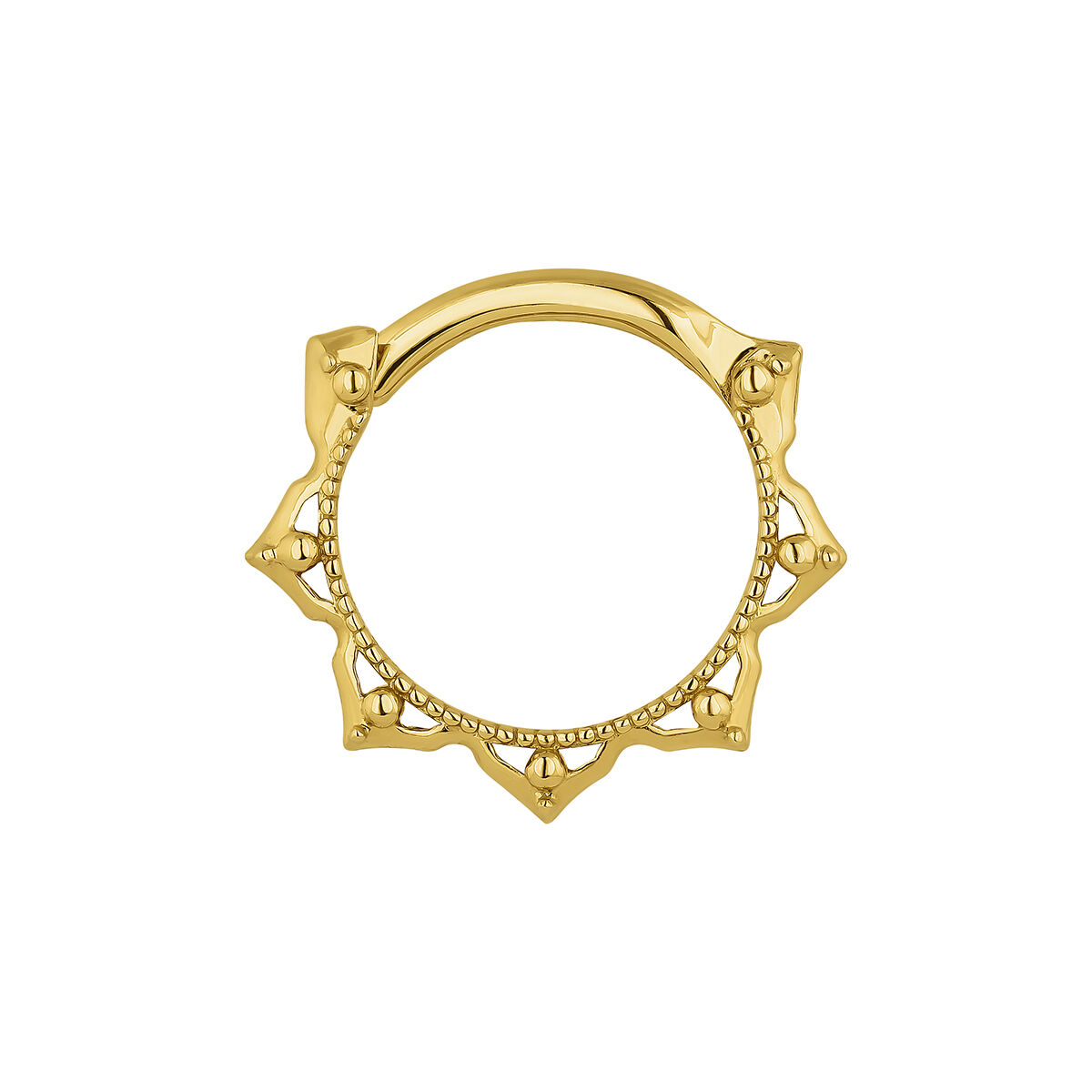 Daith hoop earring in 18k goldÂ , J04794-02-H-18, mainproduct