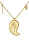 Gold plated cashmere pendants necklace , J04139-02-BSN