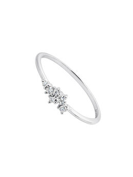 Ring in 9k white gold with 0.074ct diamonds, J04954-01,hi-res