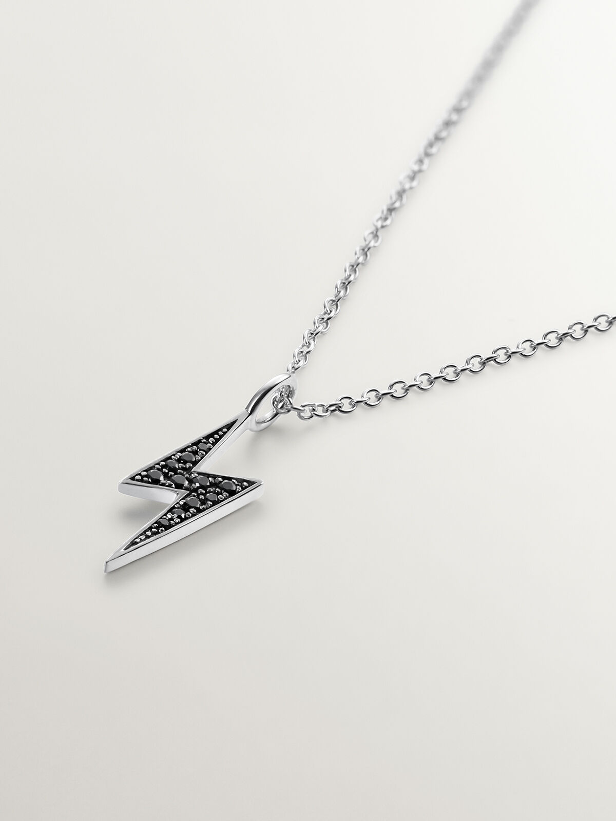 Diamond lightning bolt necklace on sale