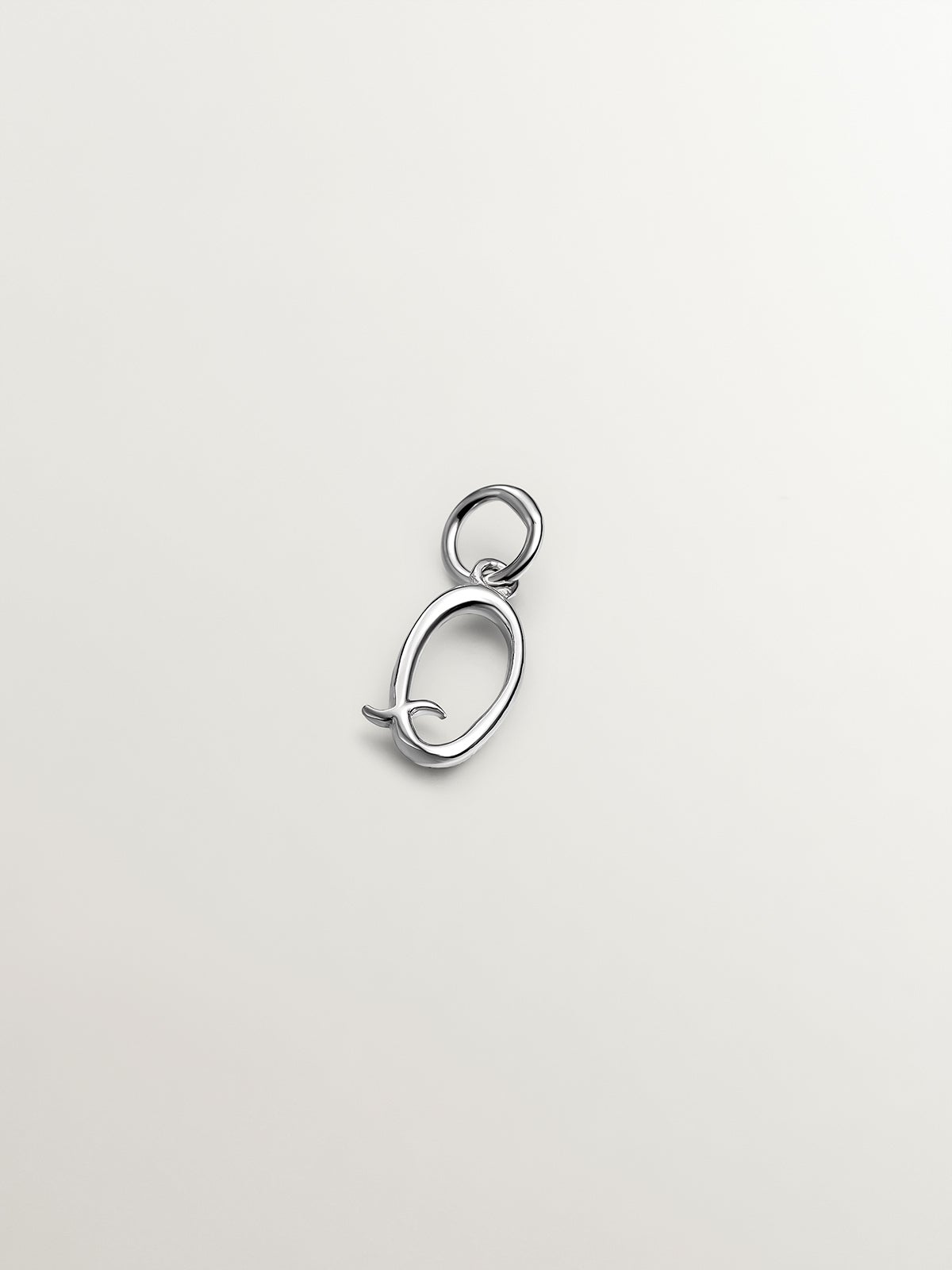 Charme en argent 925 avec initiale Q