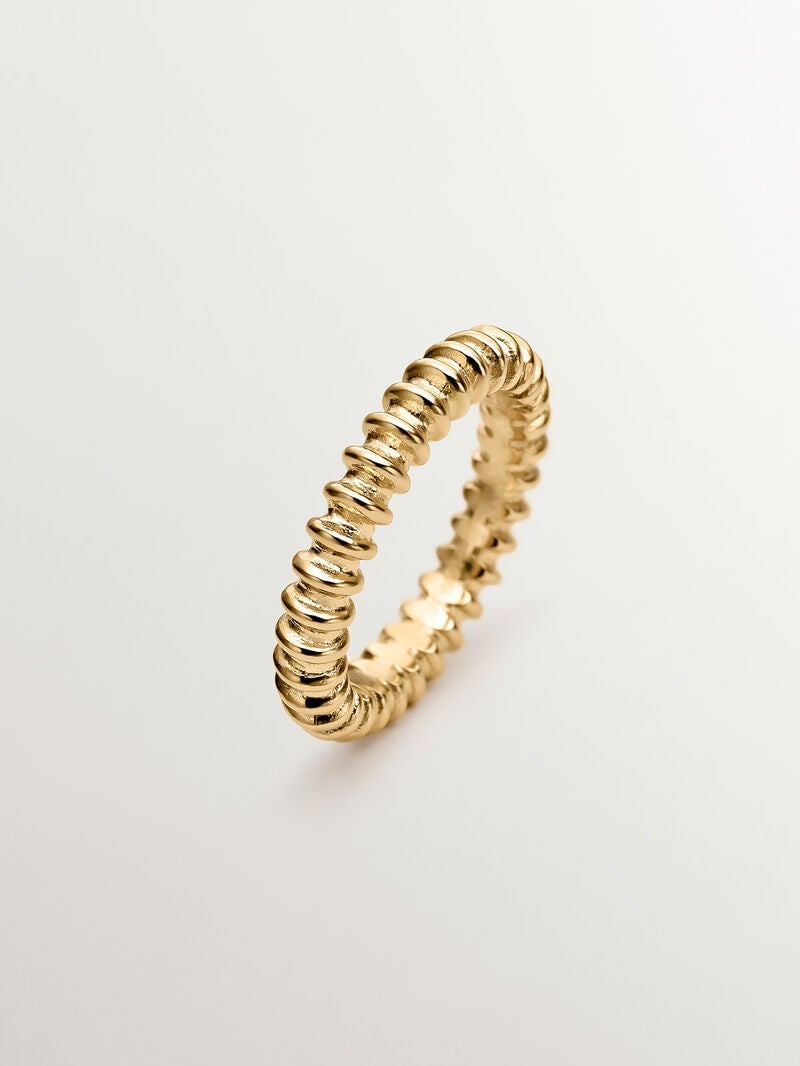 925 Silver Ring with Relief