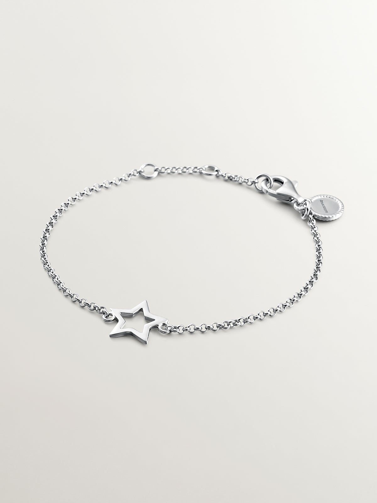 925 Silver bracelet with a star shape
