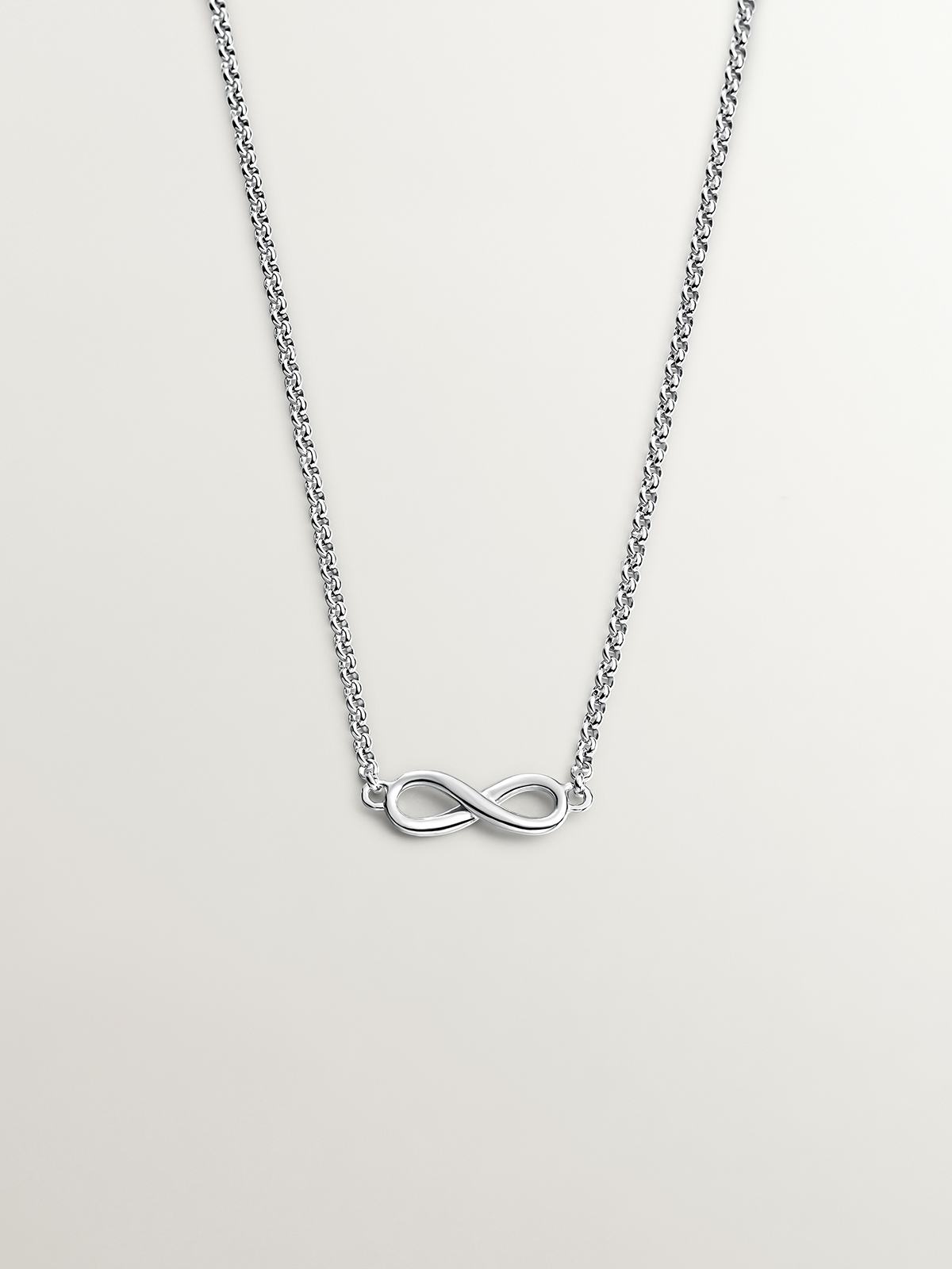 925 Silver Pendant with Infinity
