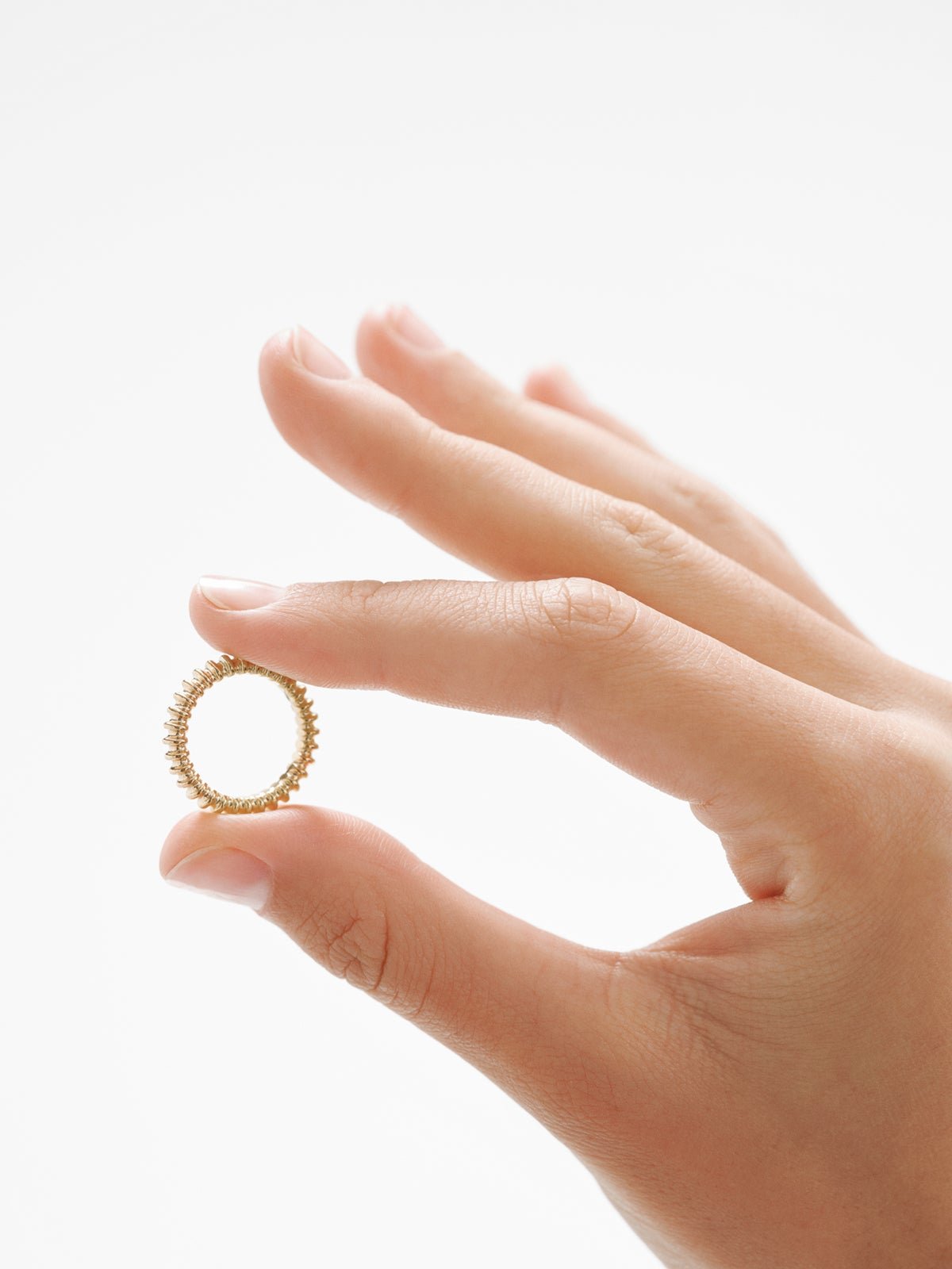 925 Silver Ring with Relief