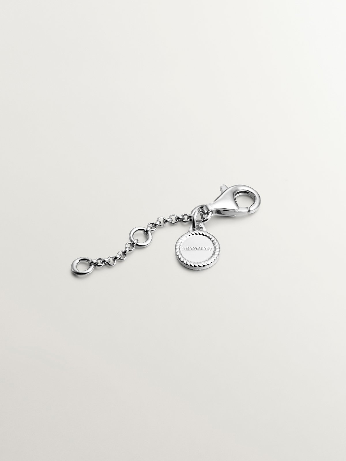Alargador de plata 925 