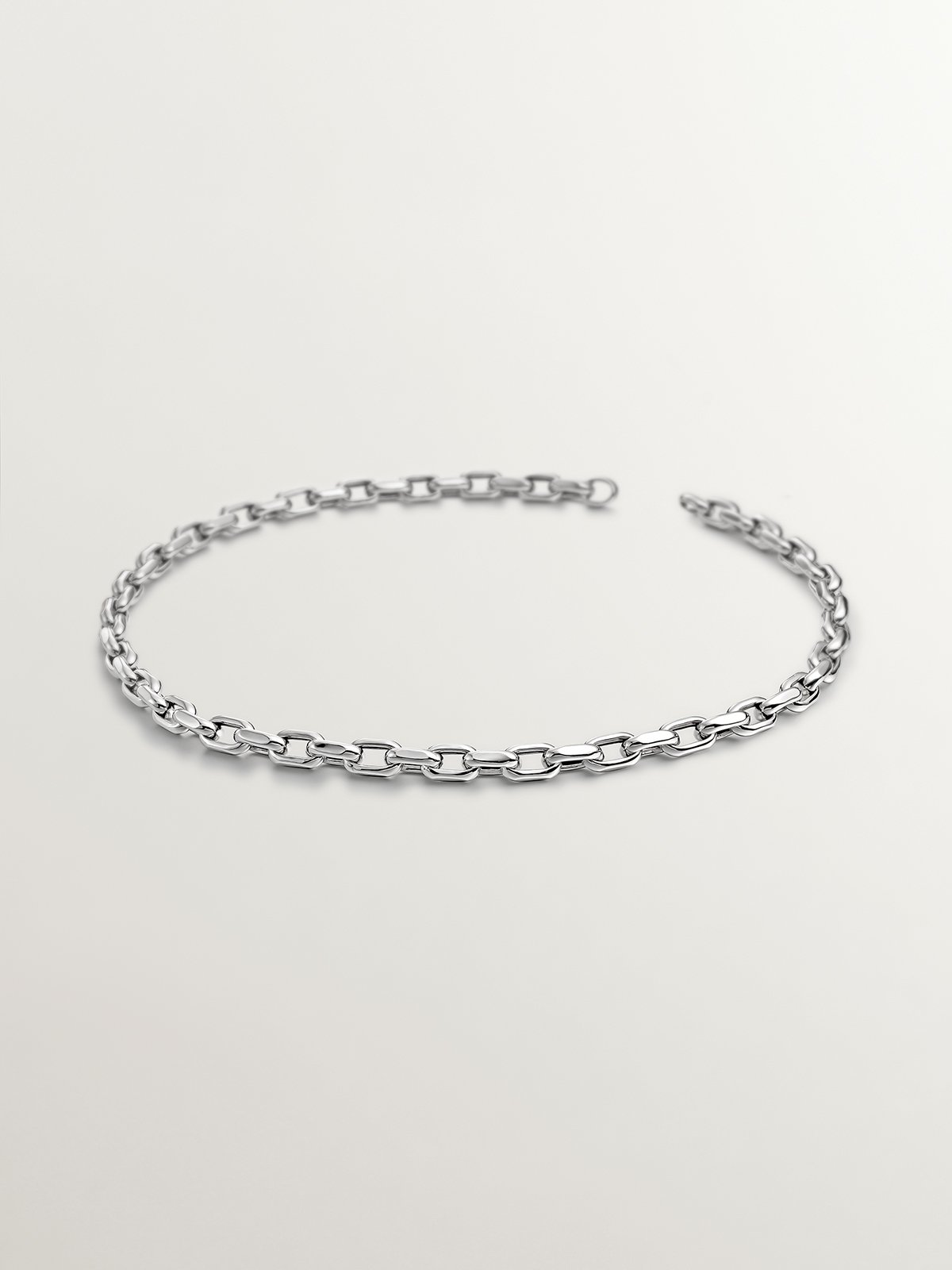 925 Silver Forza Link Necklace 45cm