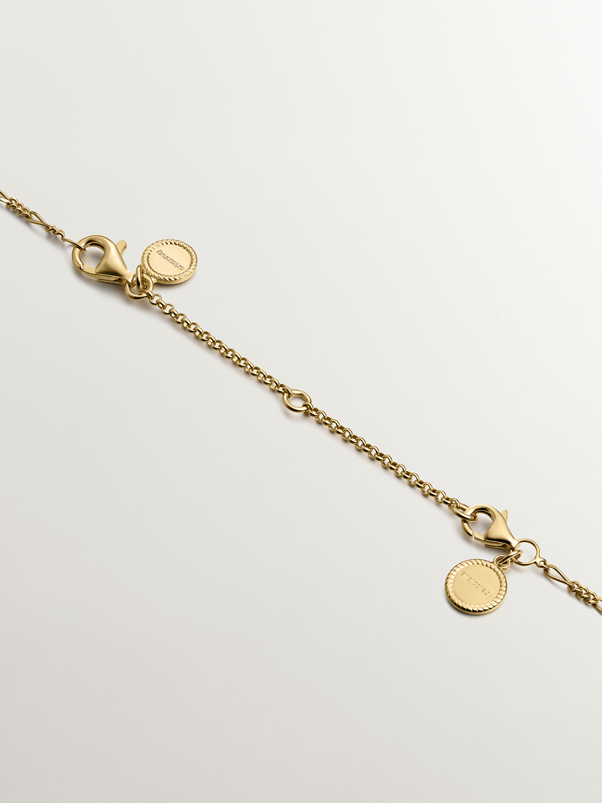 925 silver extension plated in 18K yellow gold
