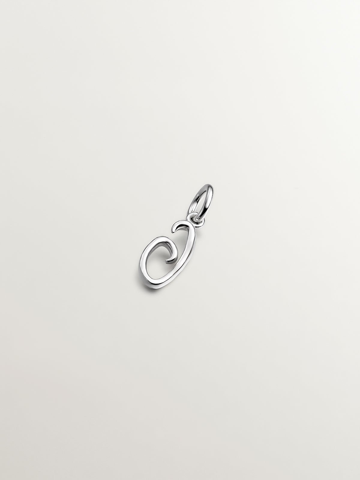 Charm de plata 925 con inicial G