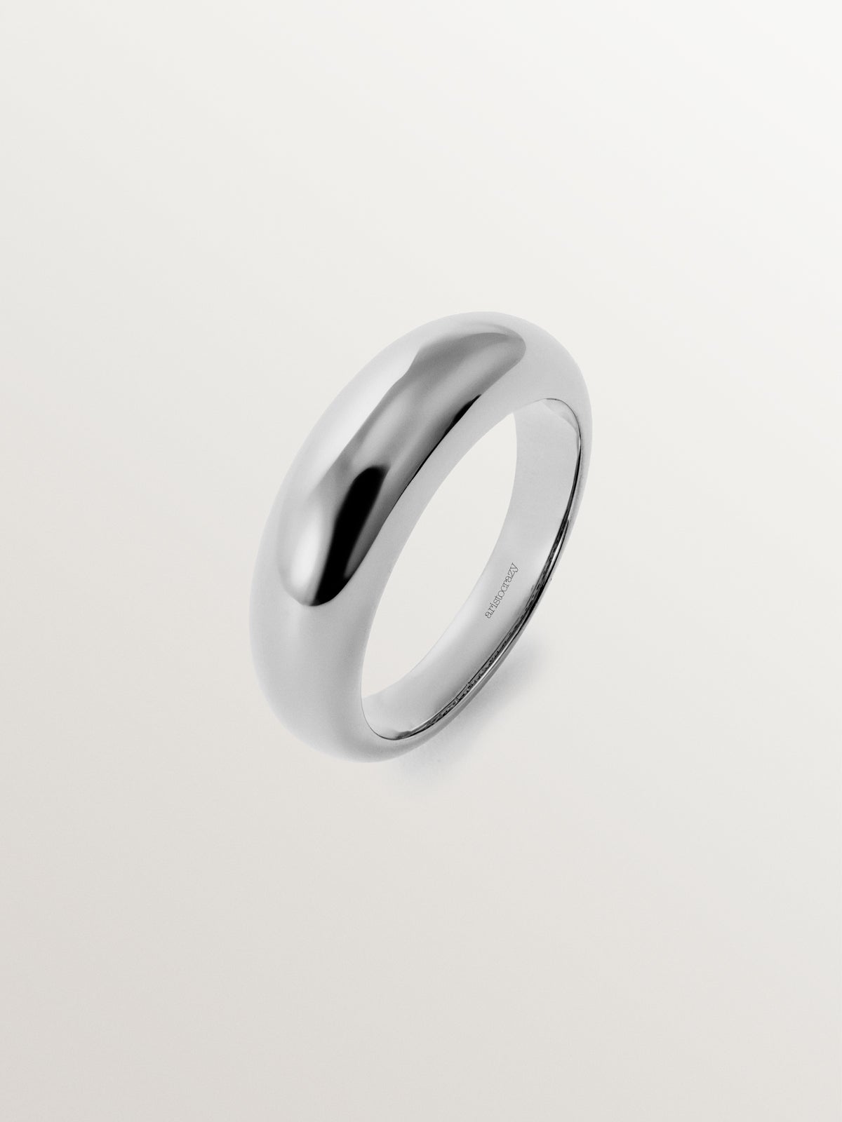 925 silver domed ring