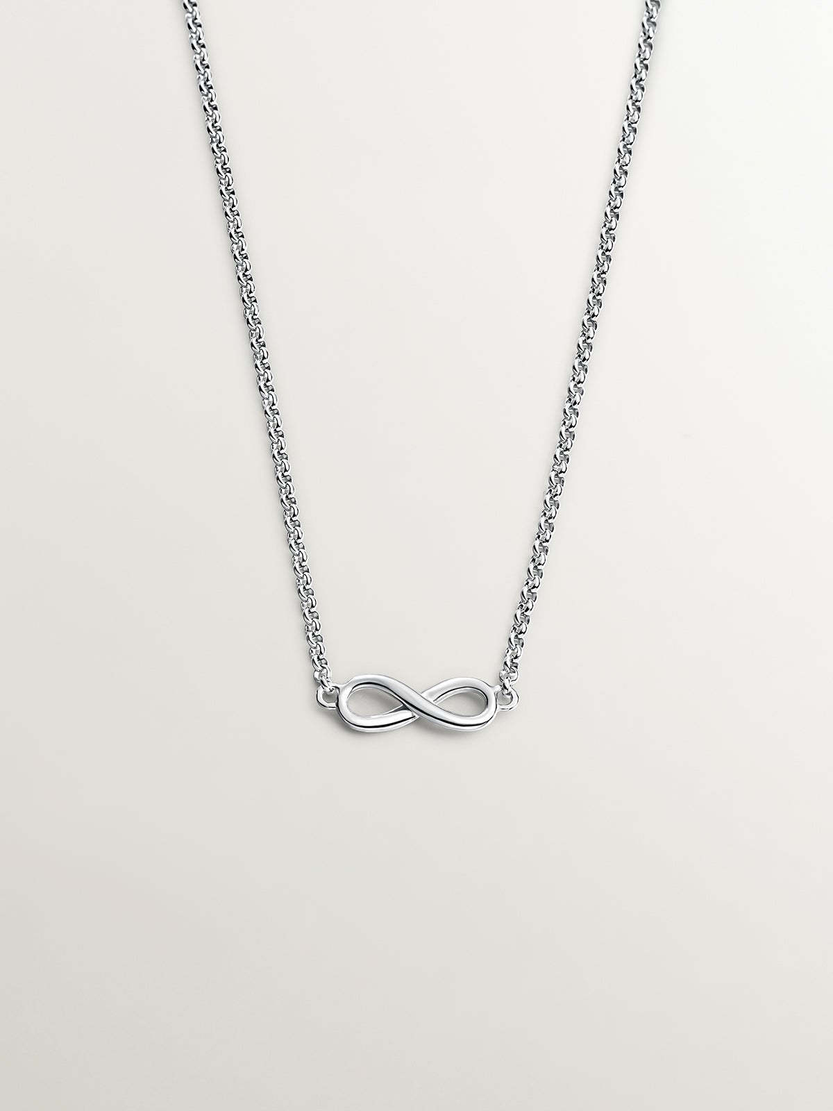 Colgante de plata 925 con infinito