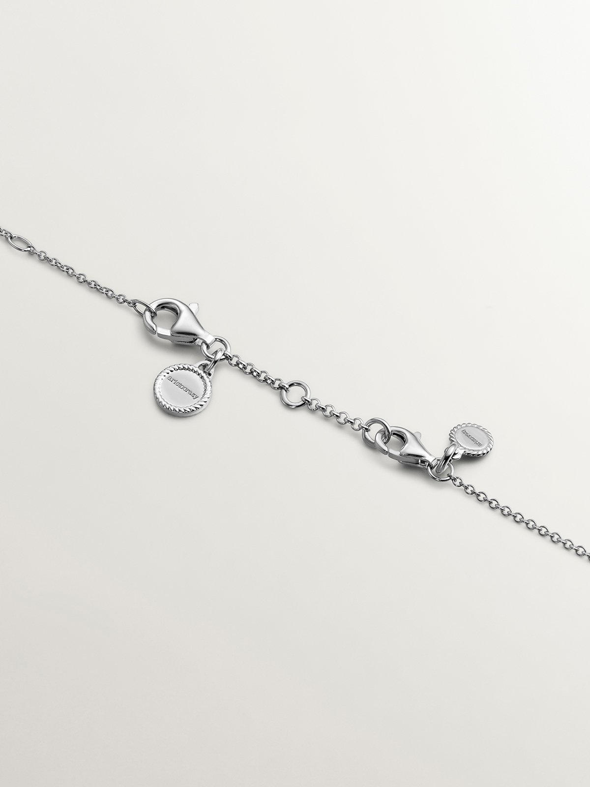 Alargador de plata 925 